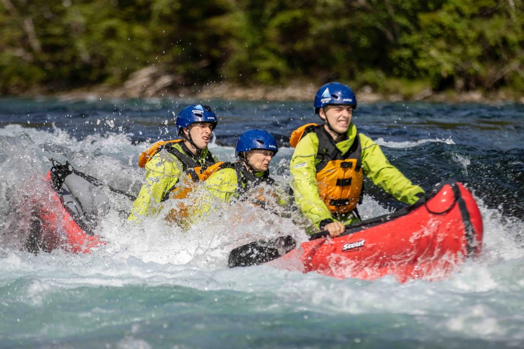 Rivier kano in Noorwegen-10