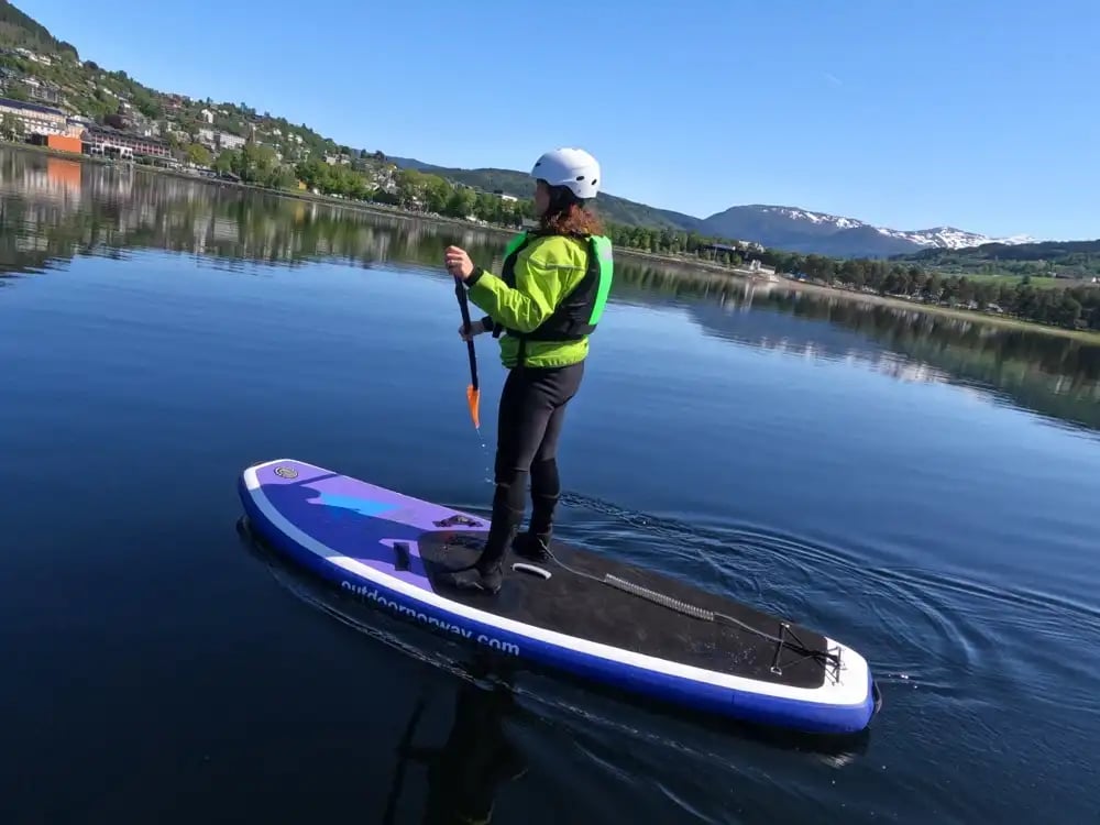 Stand up paddleboarding
