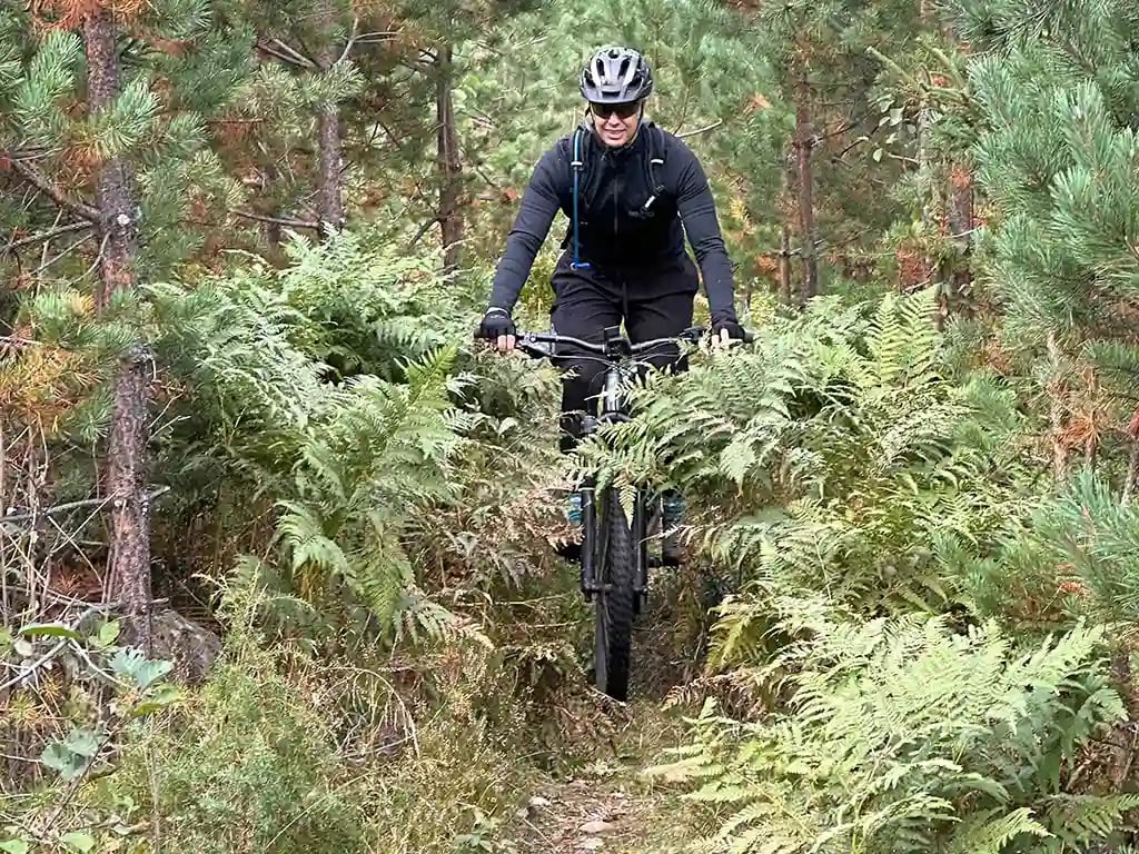 Mountainbiketocht in noorwegen