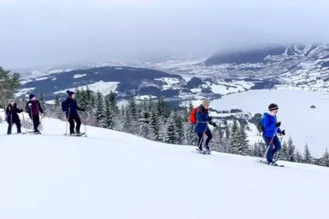 Sneeuwschoenen tour