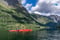 Kajakken op de fjorden in Noorwegen