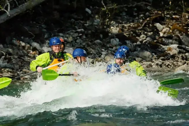 Onze rafting schooltocht in noorwegen 2