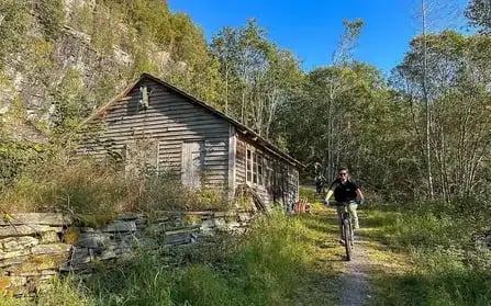 E MTB rondleiding in Voss Noorwegen