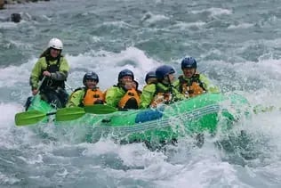 Wildwatervaren vanuit voss