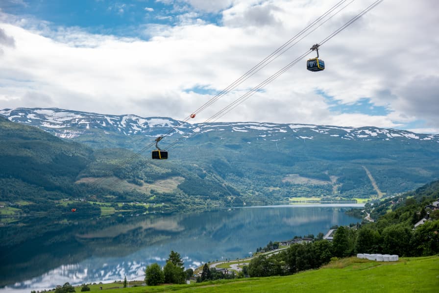 Voss Extreem Sport Hoofdstad Noorwegen Voss Gondola