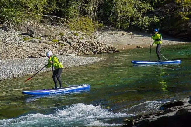 Voss rivier sup rondleiding