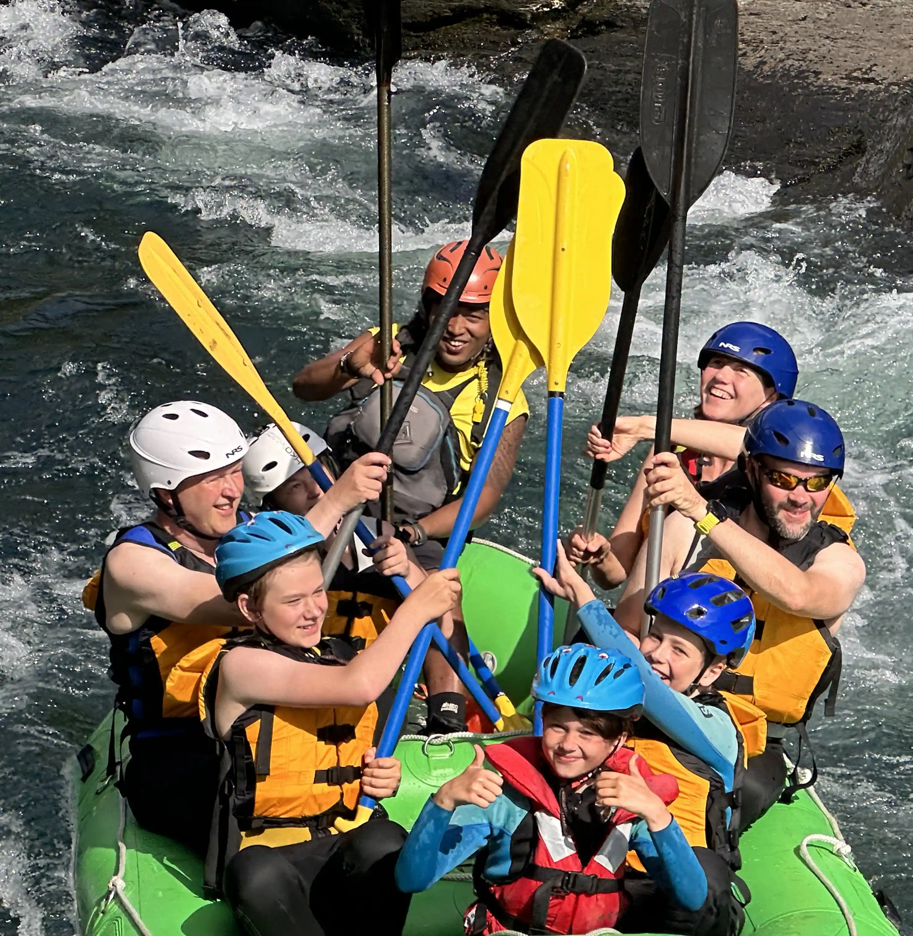 Beste gezinsraftocht in Voss