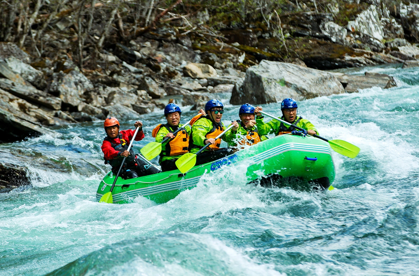 WILDWATERRAFTEN VANUIT VOSS – NIVEAU 3