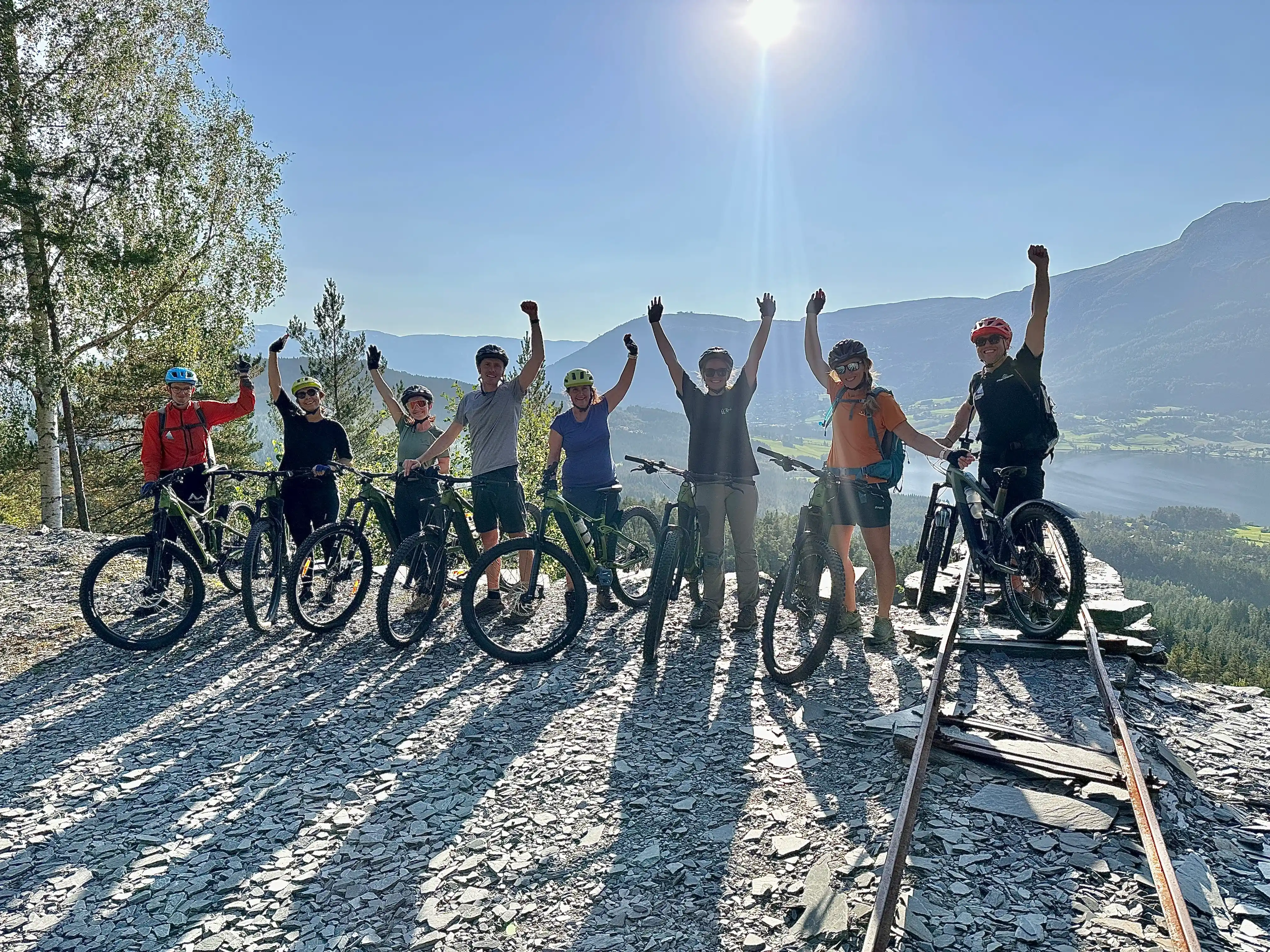 E-MTB-tocht in Voss